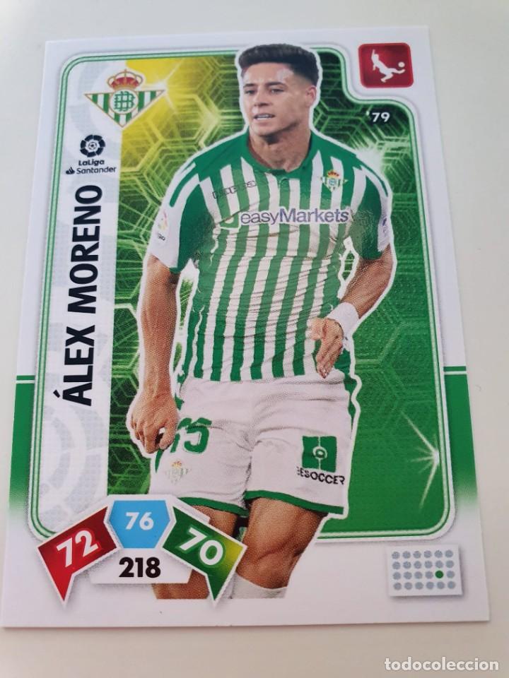 Real Betis 79 Alex Moreno Adrenalyn 2019 2020 Sold At Auction 204808080