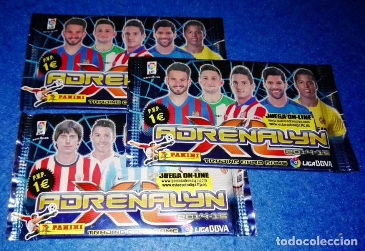 Figurine di Calcio: ADRENALYN XL 2014 2015 --- LOTE x3 SOBRES CERRADOS --- BOX01