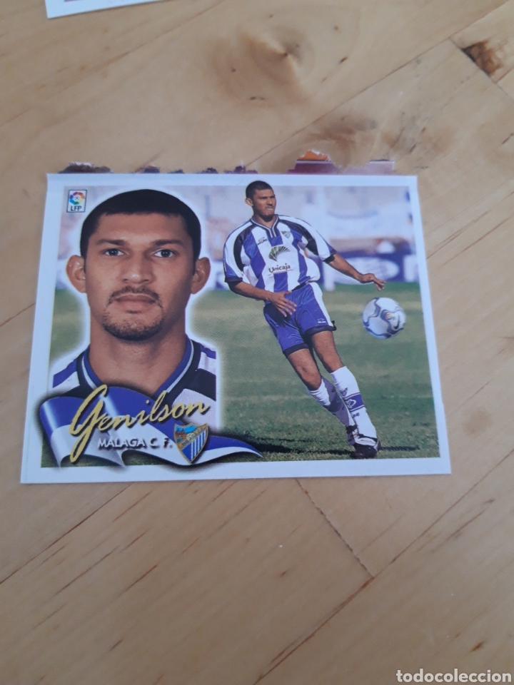 Cromos de f&uacute;tbol: Genilson m&aacute;laga este 2000 2001 01 00 VENTANILLA - Foto 1