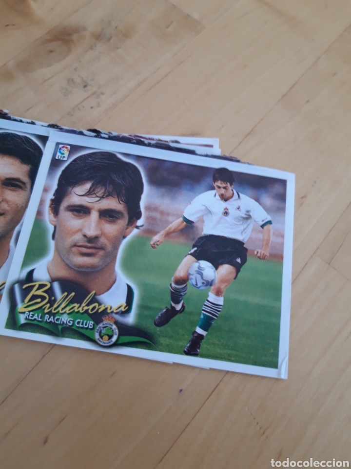 Cromos de f&uacute;tbol: BILLABONA RACING DE SANTANDER BILLABONA este 2000 2001 01 00 VENTANILLA - Foto 1