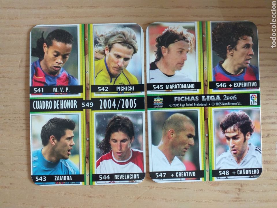 Football Stickers: F&Uacute;TBOL CROMO N&ordm; 549 CUADRO DE HONOR 2004/2005 MUNDICROMO 2005 2006 05-06