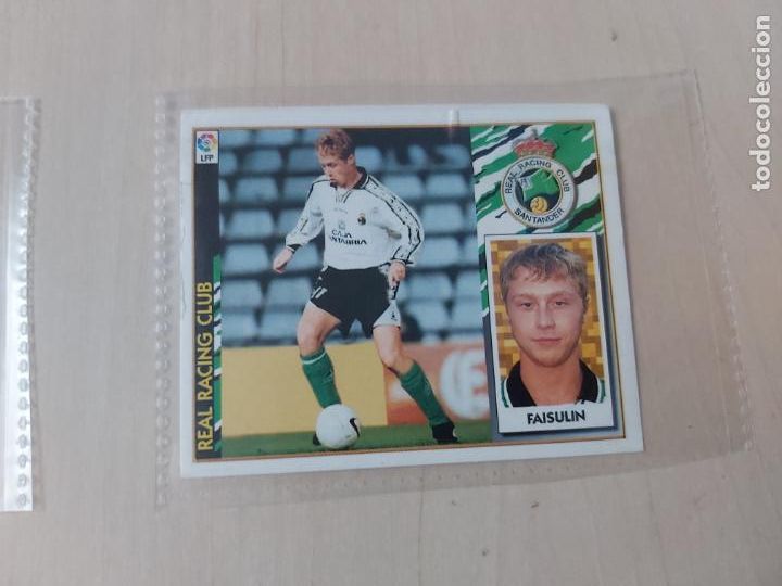 Cromos de f&uacute;tbol: COMPLETA TU ALBUM ESTE 97 98 BAJA FAISULIN - VENTANILLA CON TRASERA COMPLETA - - Foto 1