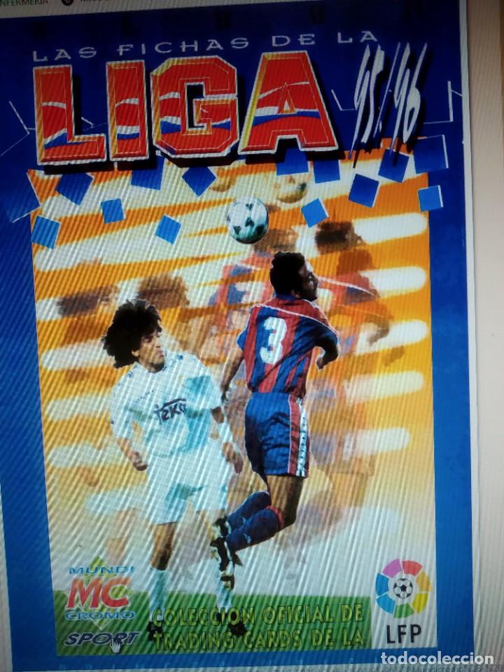 Cromos de f&uacute;tbol: COLECCION, SIN ALBUM, FICHAS DE LA LIGA 1995 1996 95 96 MUNDICROMO