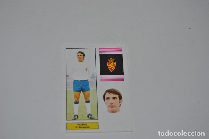 Cromos de F&uacute;tbol: CROMO RUBIAL CAMPEONATO DE LIGA 1974-75 EDITORIAL FHER NUNCA PEGADO