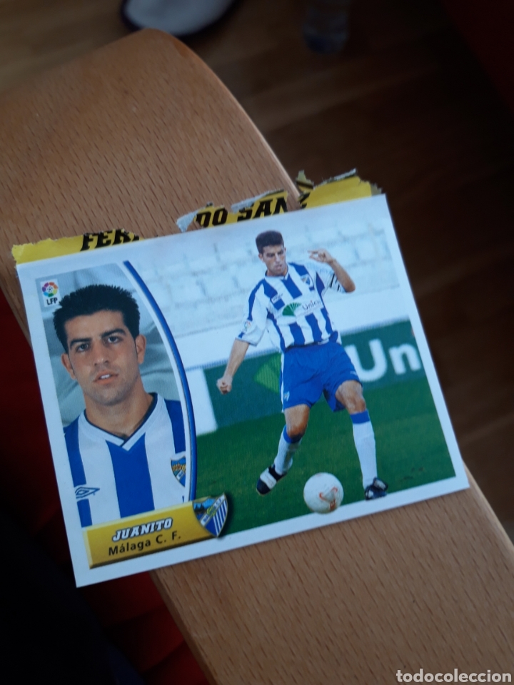 Cromos de f&uacute;tbol: Juanito m&aacute;laga ESTE 03 04 2003 2004 VENTANILLA - Foto 1