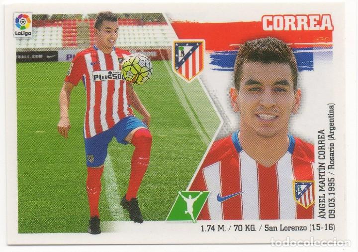 Cromos de f&uacute;tbol: ESTE 15-16 CORREA. NUNCA PEGADO. - Foto 1