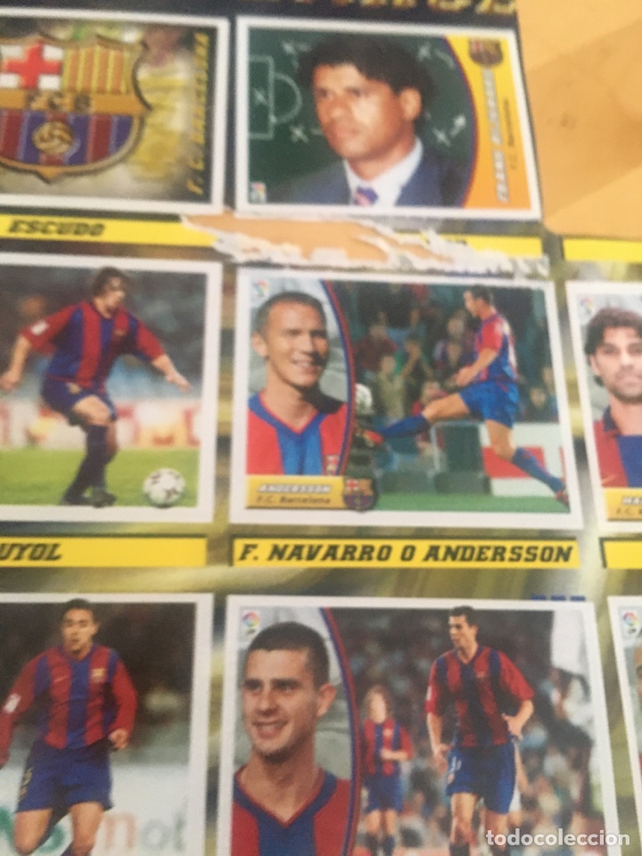 Cromos de f&uacute;tbol: Barcelona este 02 03 2002 2003 recortado andersson - Foto 1