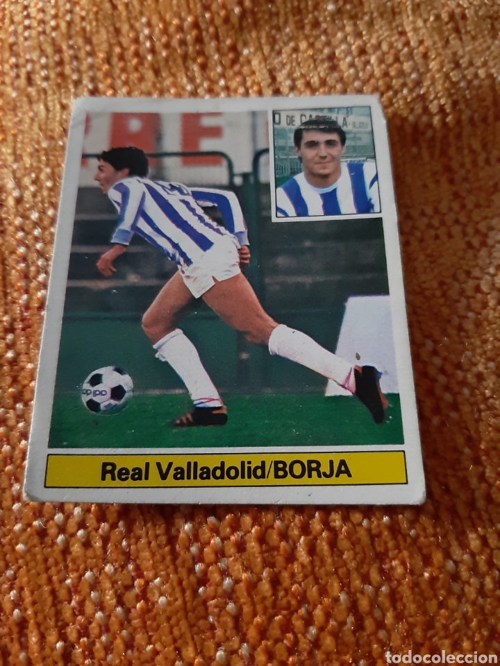 Cromos de f&uacute;tbol: EDICIONES ESTE 81 82 REAL VALLADOLID BORJA - Foto 1
