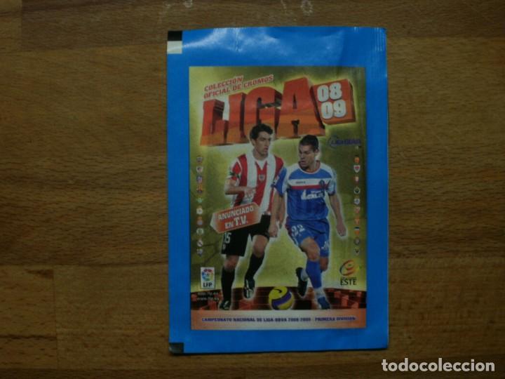 Cromos de Futebol: SOBRE DE CROMOS SIN ABRIR LIGA 08-09 ESTE SOBRE ESTRECHO