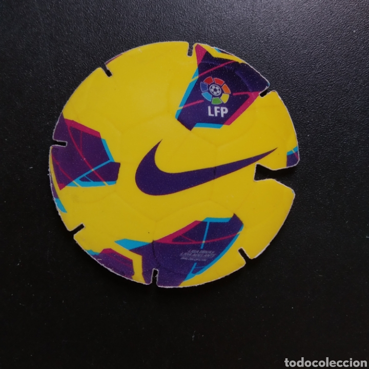 tazo - balón amarillo nike - matuliga (liga 201 - Comprar Cromos de Fútbol  antiguos en todocoleccion - 206280808