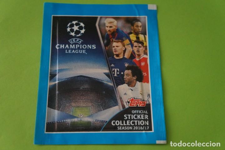 Football Stickers: SOBRE DE CROMOS DE FUTBOL SIN ABRIR DE CHAMPIONS LEAGUE 2016-2017/16-17 DE PANINI