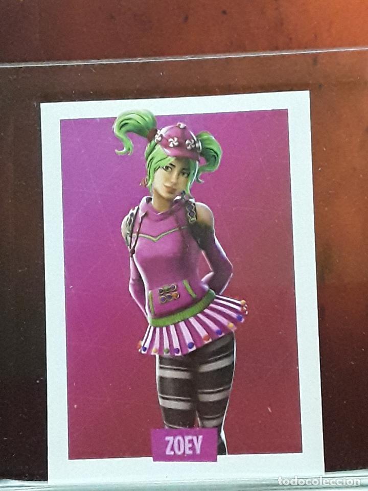 Cromos de f&uacute;tbol: FORTNITE READY TO JUMP! 2020 CROMO PANINI N 144 ZOEY