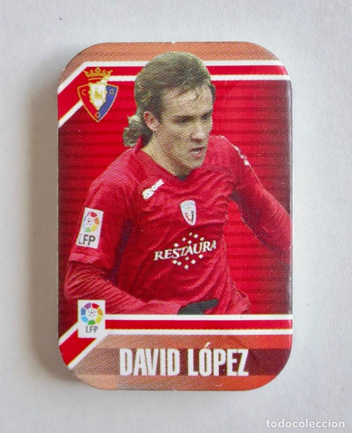 Cromos de f&uacute;tbol: DAVID L&Oacute;PEZ DEL OSASUNA STAKS-IM&Aacute;N EDICIONES ESTE 2007 2008 - Foto 1