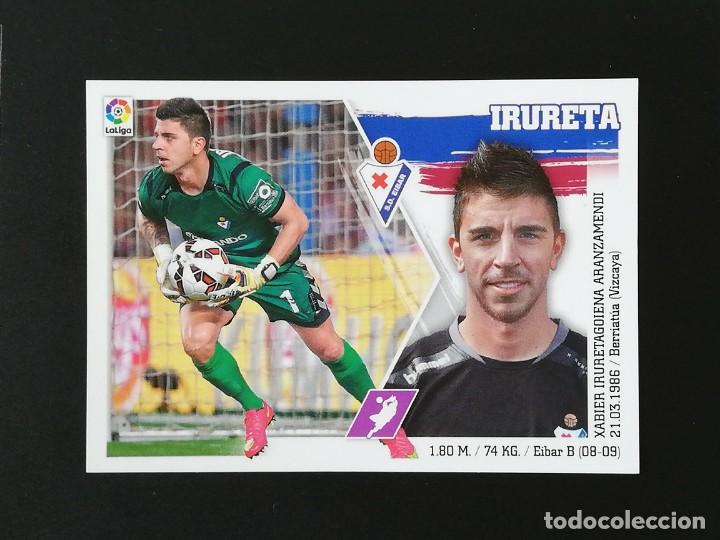 Cromos de f&uacute;tbol: #183 3 IRURETA EIBAR 2015 2016 15 16 EDICIONES ESTE SIN PEGAR - Foto 1