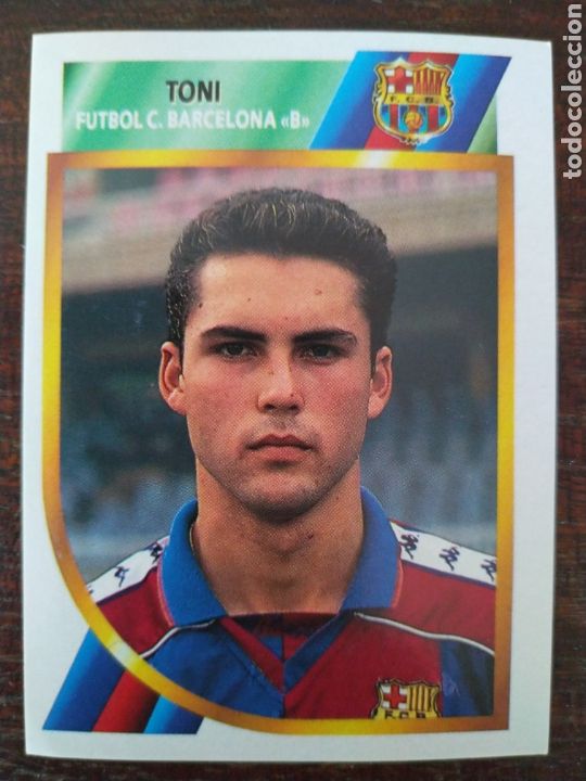 Cromos de F&uacute;tbol: Cromo Toni liga este 94 95 segunda divisi&oacute;n 1994 1995