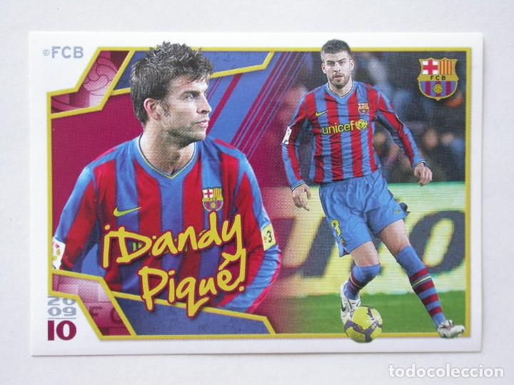 Cromos de f&uacute;tbol: CROMO 61 DEL BAR&Ccedil;A DE LAS SEIS COPAS DE 2009-2010 DE PANINI - Foto 1