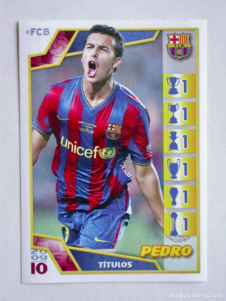 Cromos de f&uacute;tbol: CROMO 131 DEL BAR&Ccedil;A DE LAS SEIS COPAS DE 2009-2010 DE PANINI - Foto 1