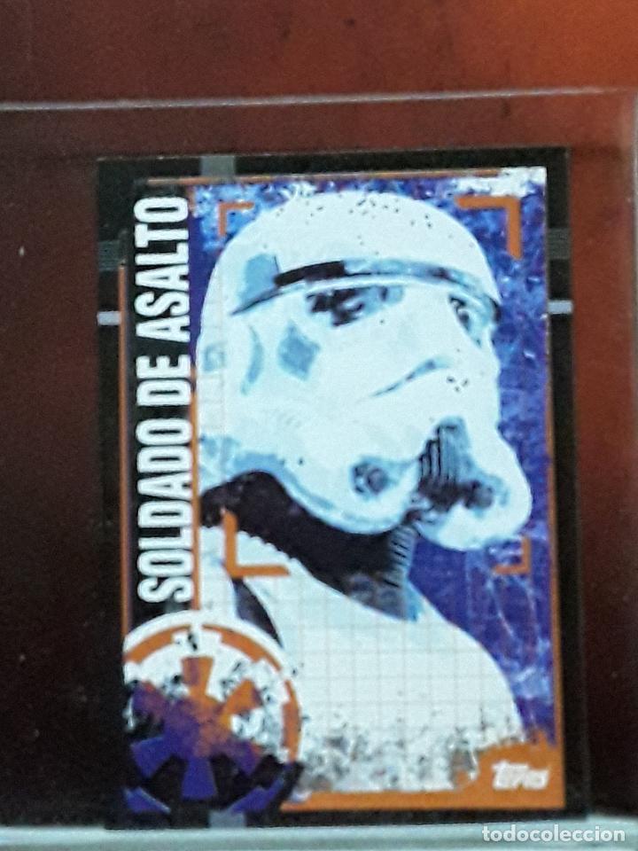 Cartes &agrave; collectionner de Football: STAR WARS ROGUE ONE 2016 CROMO TOPPS N 81 SOLDADO DE ASALTO