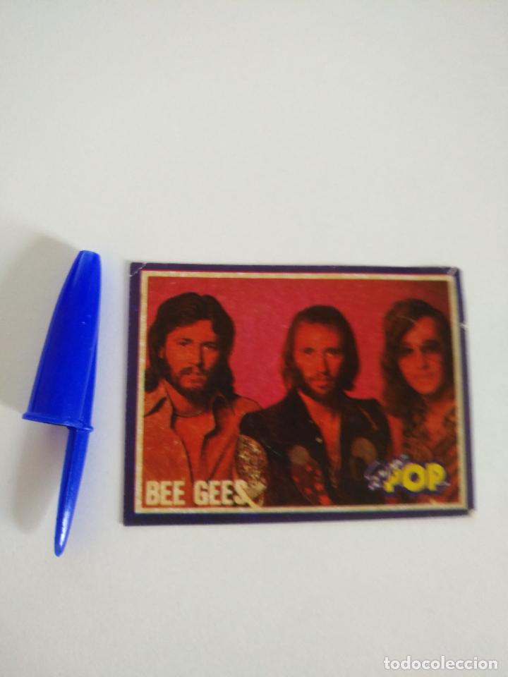 Cromos de F&uacute;tbol: PEGATINA CROMO ADHESIVO SIN TRASERA - SUPER POP MUSICAL BEE GEES