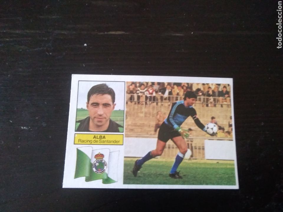 Cromos de f&uacute;tbol: EDICIONES ESTE 82 83 RACING DE SANTANDER ALBA - Foto 1