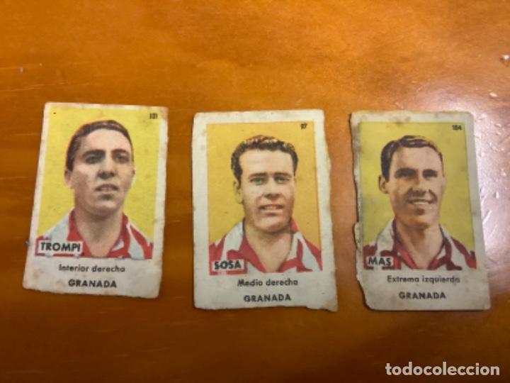Cromos de f&uacute;tbol: GRANADA ASES DEL FUTBOL 44/45 BRUGUERA TROMPI SOSA Y MAS