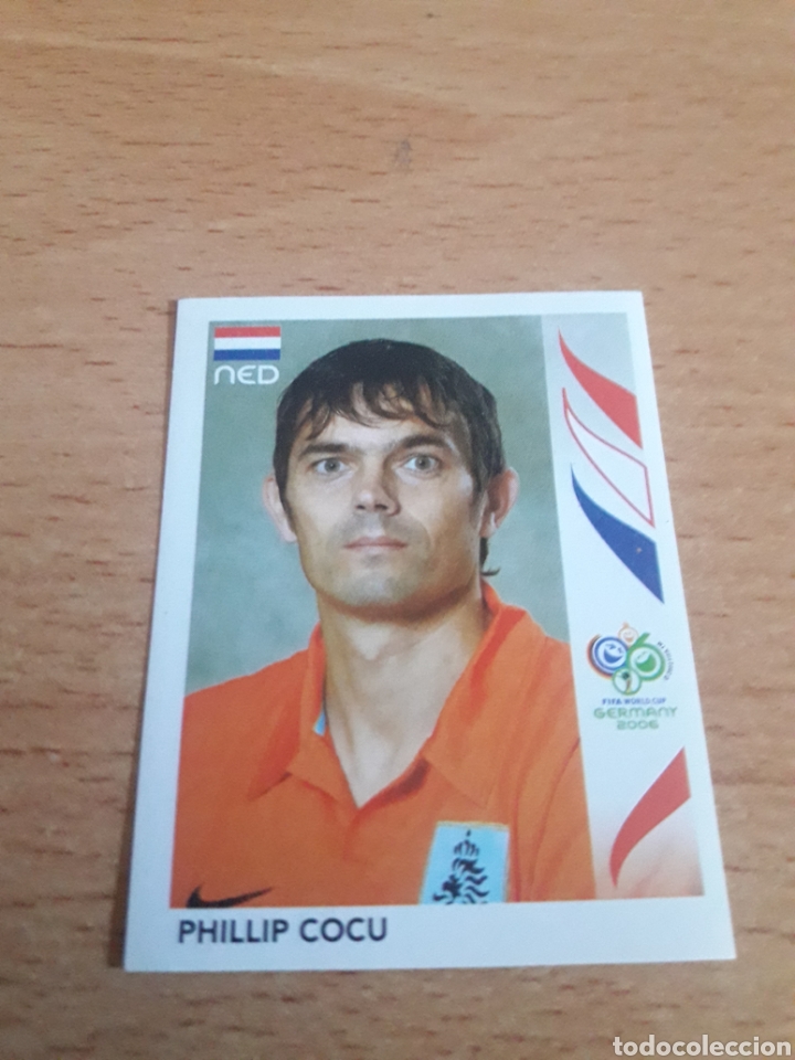 Cromos de f&uacute;tbol: Panini mundial 2006 235 Phillip Cocu Holanda