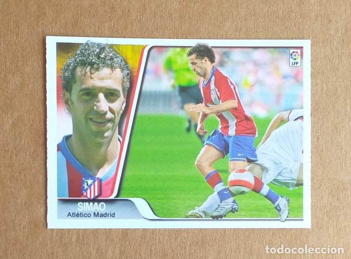 Cromos de f&uacute;tbol: Cromo n&ordm; 394 UH Simao Atl&eacute;tico de Madrid Ediciones Estadio 2007-2008. Nuevo de sobre.