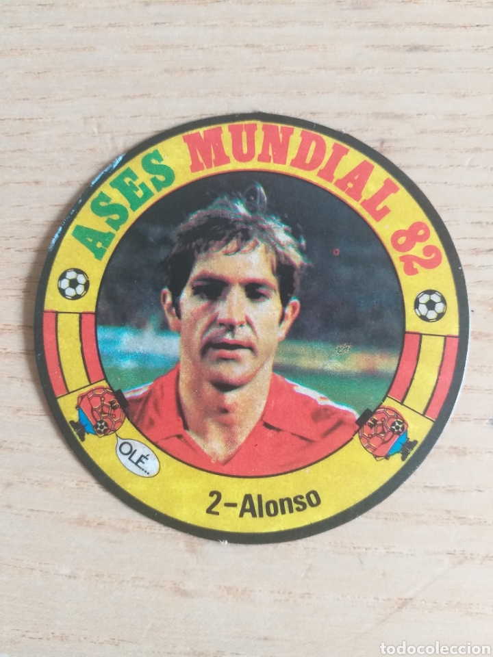 Cromos de f&uacute;tbol: F&Uacute;TBOL CROMO N&ordm; 2 ALONSO ASES MUNDIAL ESPA&Ntilde;A 82 EDITORIAL REYAUCA 1982 SIN PEGAR