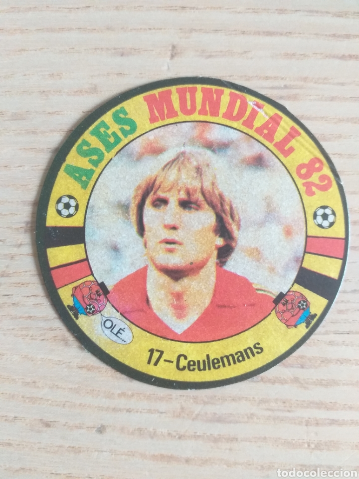 Cromos de f&uacute;tbol: F&Uacute;TBOL CROMO N&ordm; 17 CEULEMANS ASES MUNDIAL ESPA&Ntilde;A 82 EDITORIAL REYAUCA 1982 SIN PEGAR