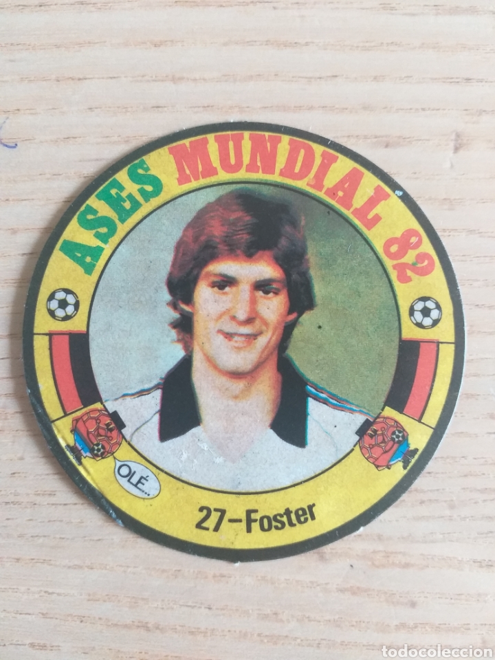 Cromos de f&uacute;tbol: F&Uacute;TBOL CROMO N&ordm; 27 FOSTER ASES MUNDIAL ESPA&Ntilde;A 82 EDITORIAL REYAUCA 1982 SIN PEGAR