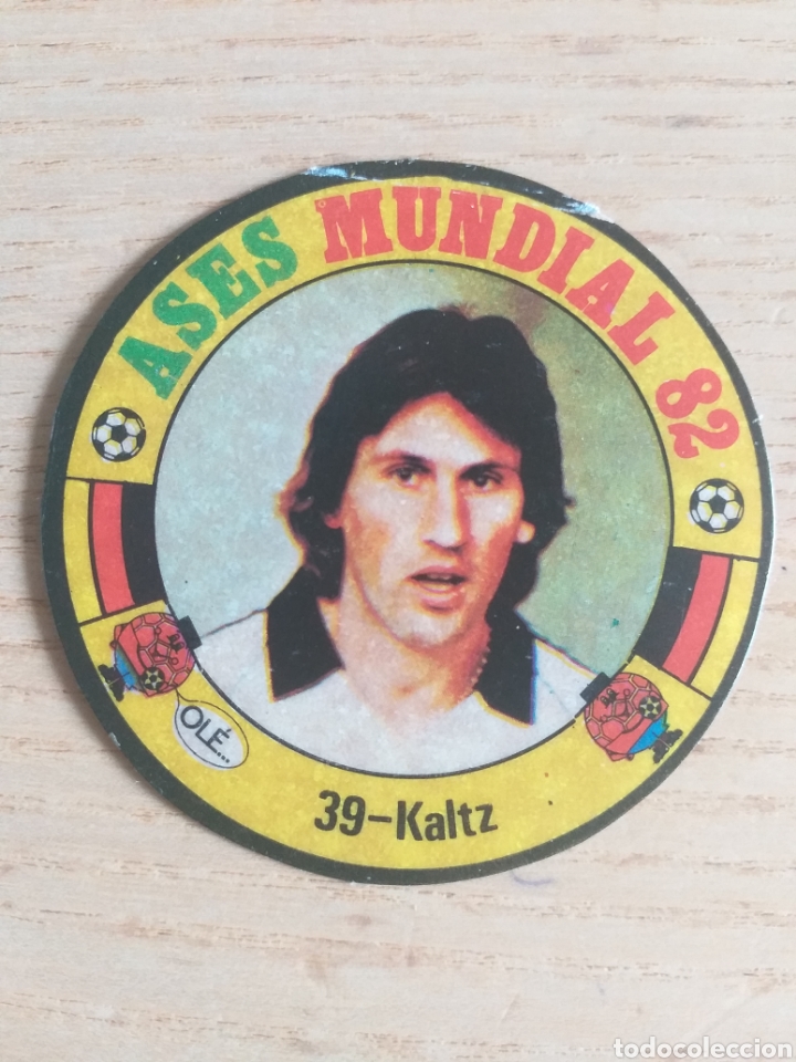 Cromos de f&uacute;tbol: F&Uacute;TBOL CROMO N&ordm; 39 KALTZ ASES MUNDIAL ESPA&Ntilde;A 82 EDITORIAL REYAUCA 1982 SIN PEGAR