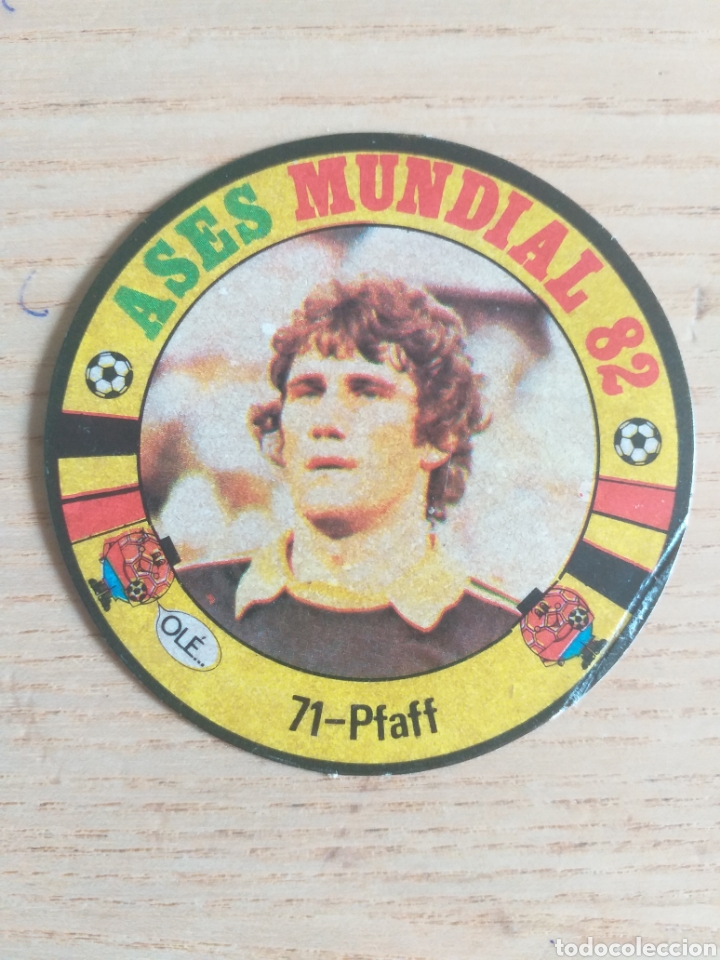 Cromos de f&uacute;tbol: F&Uacute;TBOL CROMO N&ordm; 71 PLAFF ASES MUNDIAL ESPA&Ntilde;A 82 EDITORIAL REYAUCA 1982 SIN PEGAR