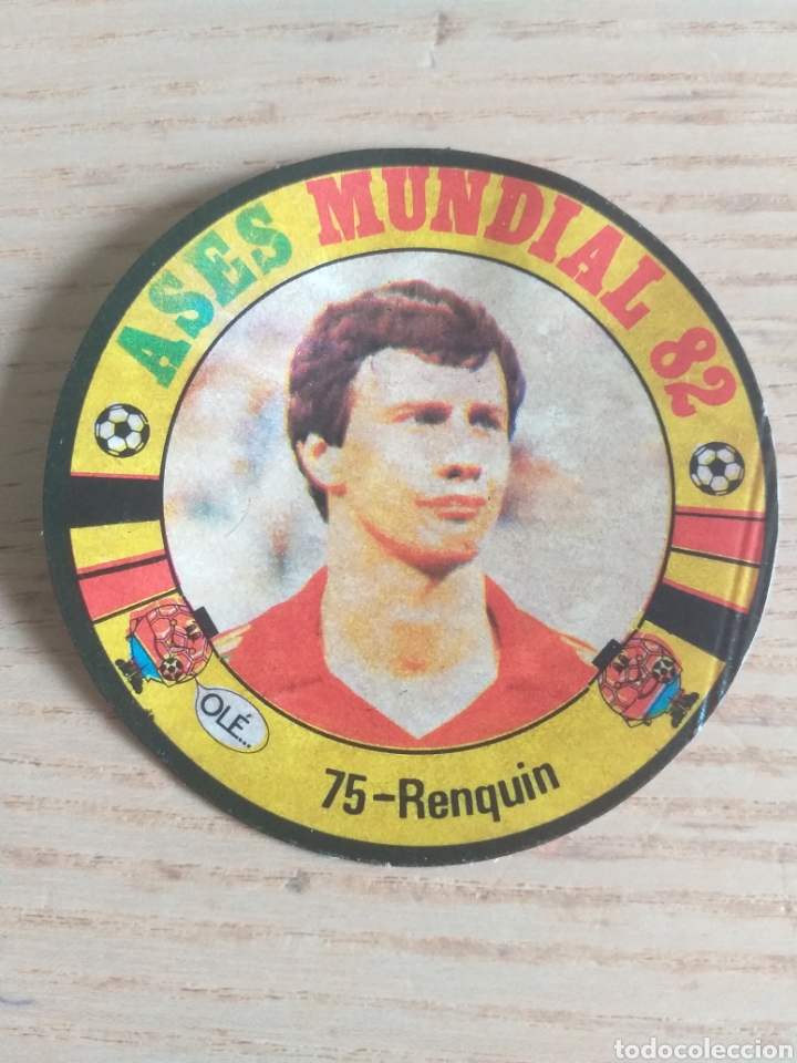Cromos de f&uacute;tbol: F&Uacute;TBOL CROMO N&ordm; 75 RENQUIN ASES MUNDIAL ESPA&Ntilde;A 82 EDITORIAL REYAUCA 1982 SIN PEGAR