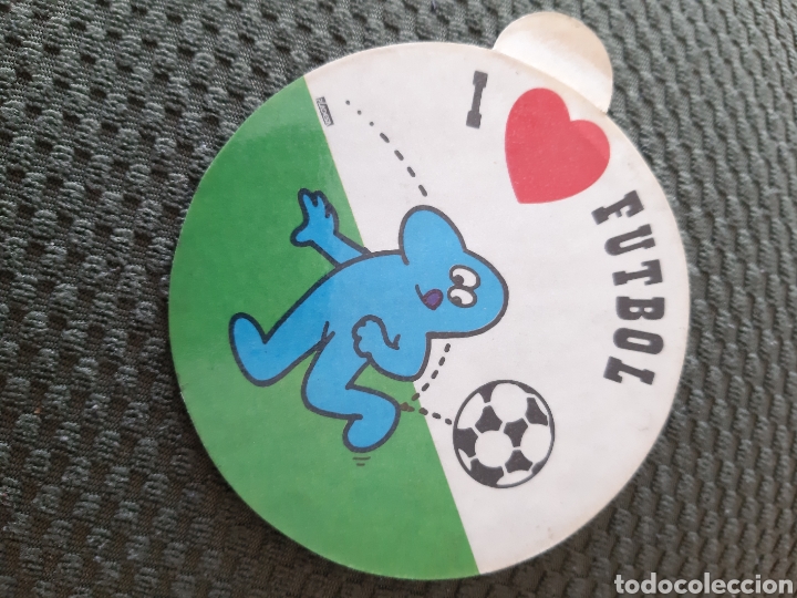 Cromos de F&uacute;tbol: CHOCOLATES ZAHOR NO ZIBALI NO CROPAN TAPA PRALIN FUTBOL VERSI&Oacute;N AZUL PEGATINA ADHESIVA