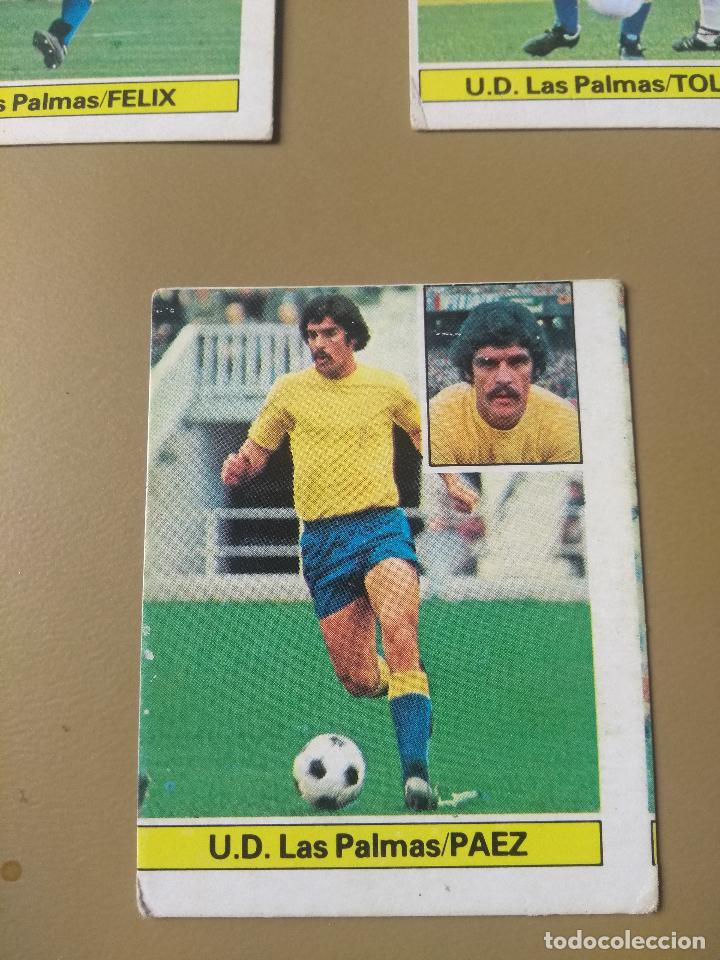 Cromos de f&uacute;tbol: 30 ESTE 81-82 1981 1982 PAEZ LAS PALMAS error corte - Foto 1