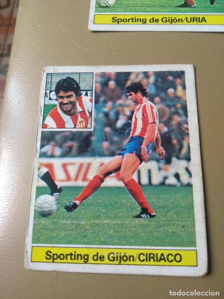 Cromos de f&uacute;tbol: ESTE 81-82 1981 1982 CIRIACO SPORTING - Foto 1