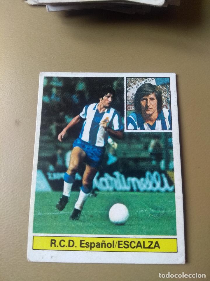 Cromos de f&uacute;tbol: ESTE 81 82 1981 1982 ESCALZA ESPA&Ntilde;OL ESPANYOL - Foto 1