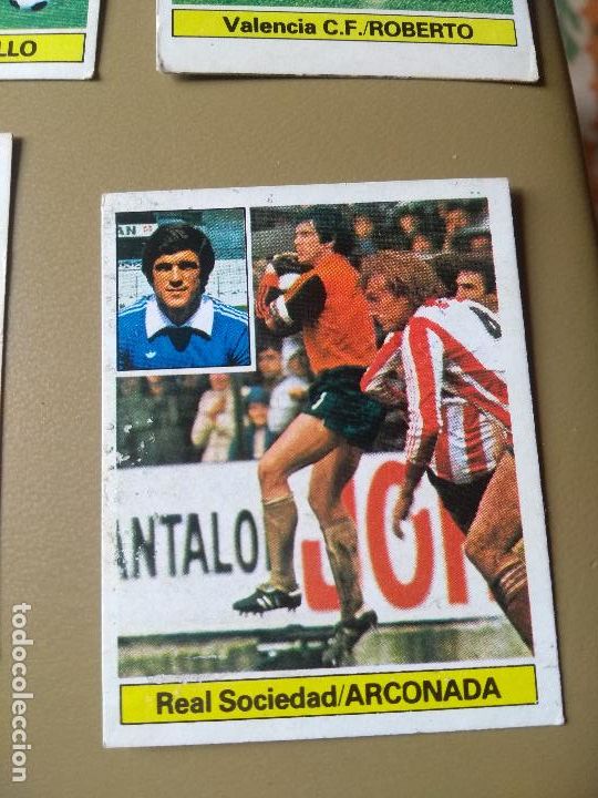 Cromos de f&uacute;tbol: ESTE 81-82 1981 1982 ARCONADA REAL SOCIEDAD - Foto 1