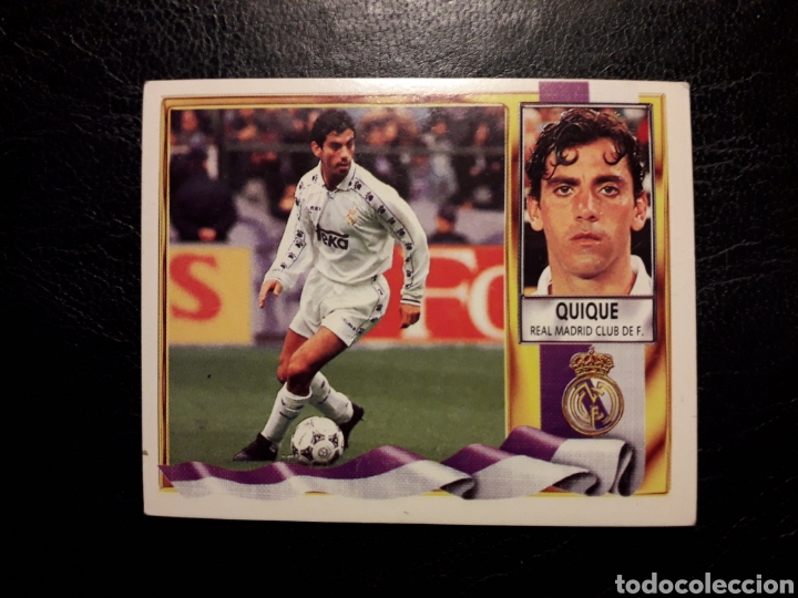 quique real madrid 9596 19951996. sin pegar. Comprar