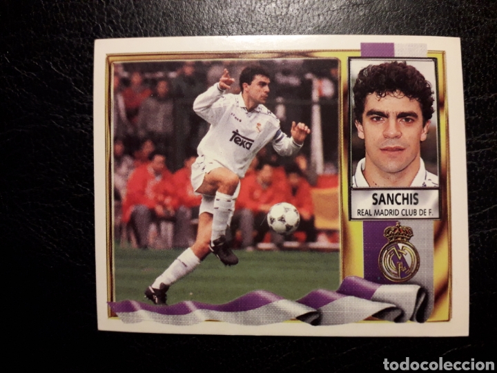 Sanchis real madrid 9596 19951996. sin pegar. Vendido