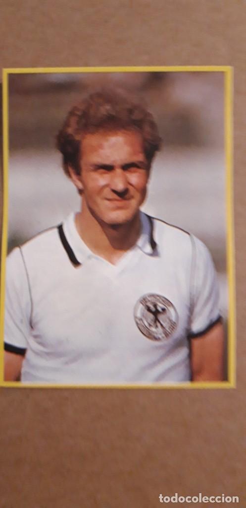 Cromos de F&uacute;tbol: 1 CROMO DE ** FUTBOL EN ACCION DANONE 82 N. 92 ** RECUPERADO