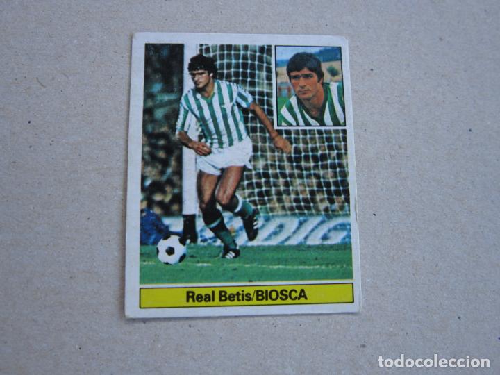 Cromos de f&uacute;tbol: ESTE 81 82 BIOSCA BETIS M 1981 1982 - Foto 1