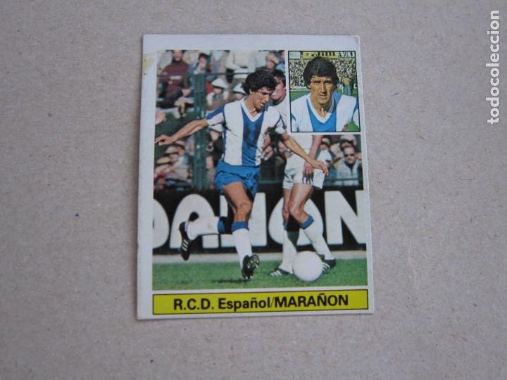 Cromos de f&uacute;tbol: ESTE 81 82 MARA&Ntilde;ON ESPA&Ntilde;OL M 1981 1982 - Foto 1
