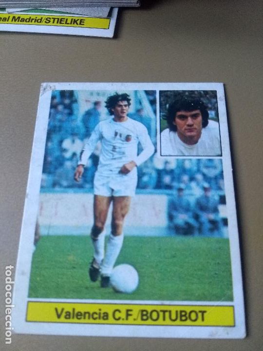 Cromos de f&uacute;tbol: ESTE 81-82 1981 1982 BOTUBOT VALENCIA - Foto 1