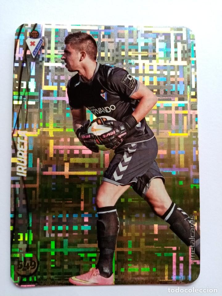 Cromos de F&uacute;tbol: MUNDICROMO QUIZ 2015 top 2015 n&ordm; 549 IRURETA TETRIS