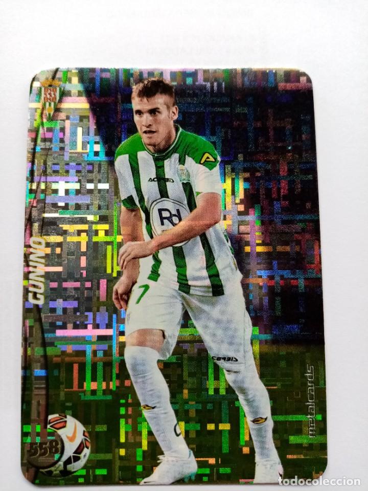 Cromos de F&uacute;tbol: MUNDICROMO QUIZ 2015 top 2015 n&ordm; 558 CUNINO TETRIS