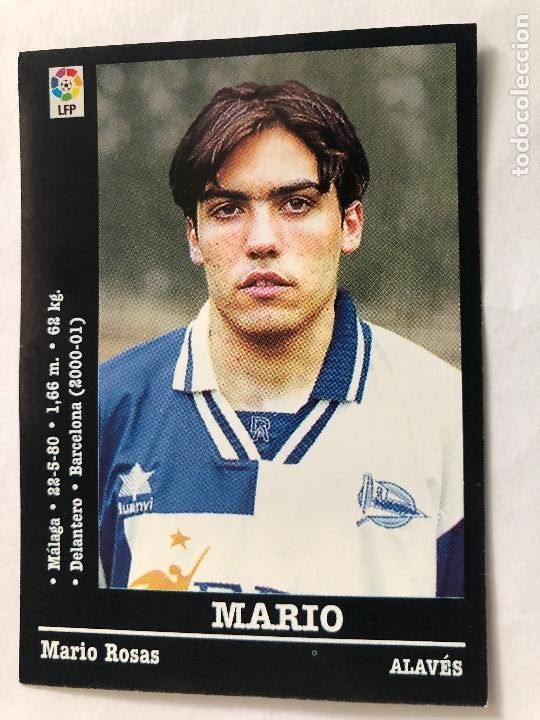 Cromos de Futebol: CROMO NUNCA PEGADO MARIO ALAVES COLOCA 98 A 2000-2001 PANINI