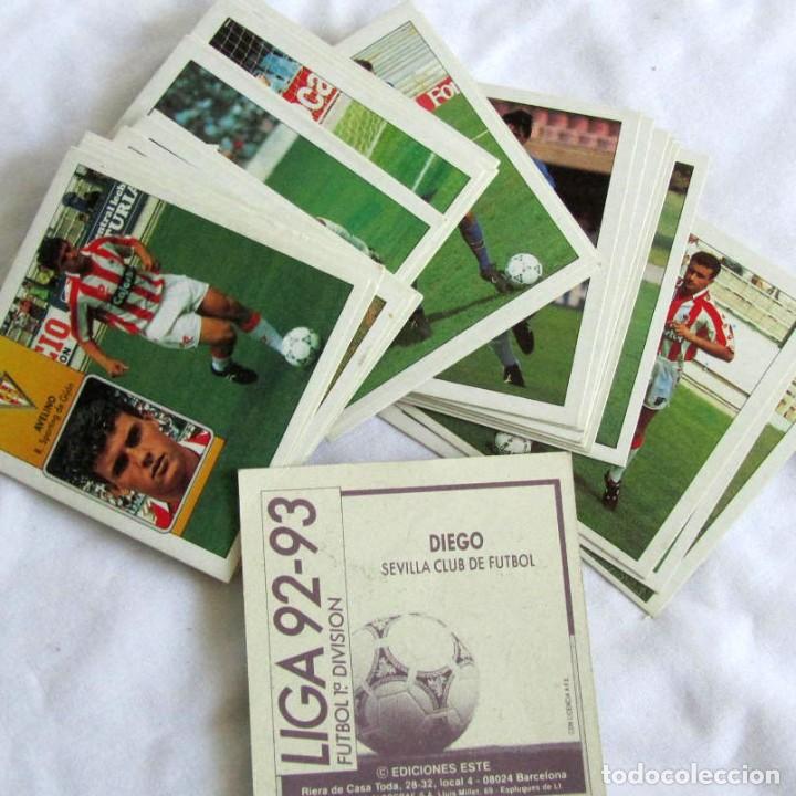 Fu&szlig;ball-Sticker: 26 cromos de futbol Liga 92-93, ver fotos adicionales