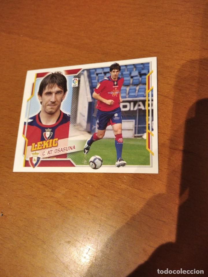 Cromos de F&uacute;tbol: LEKIC FICHAJE 2 NUNCA PEGADO LIGA ESTE 10 11