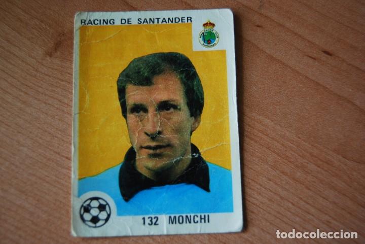 Cromos de f&uacute;tbol: Cromo Racing de Santander. 132 Monchi - Foto 1